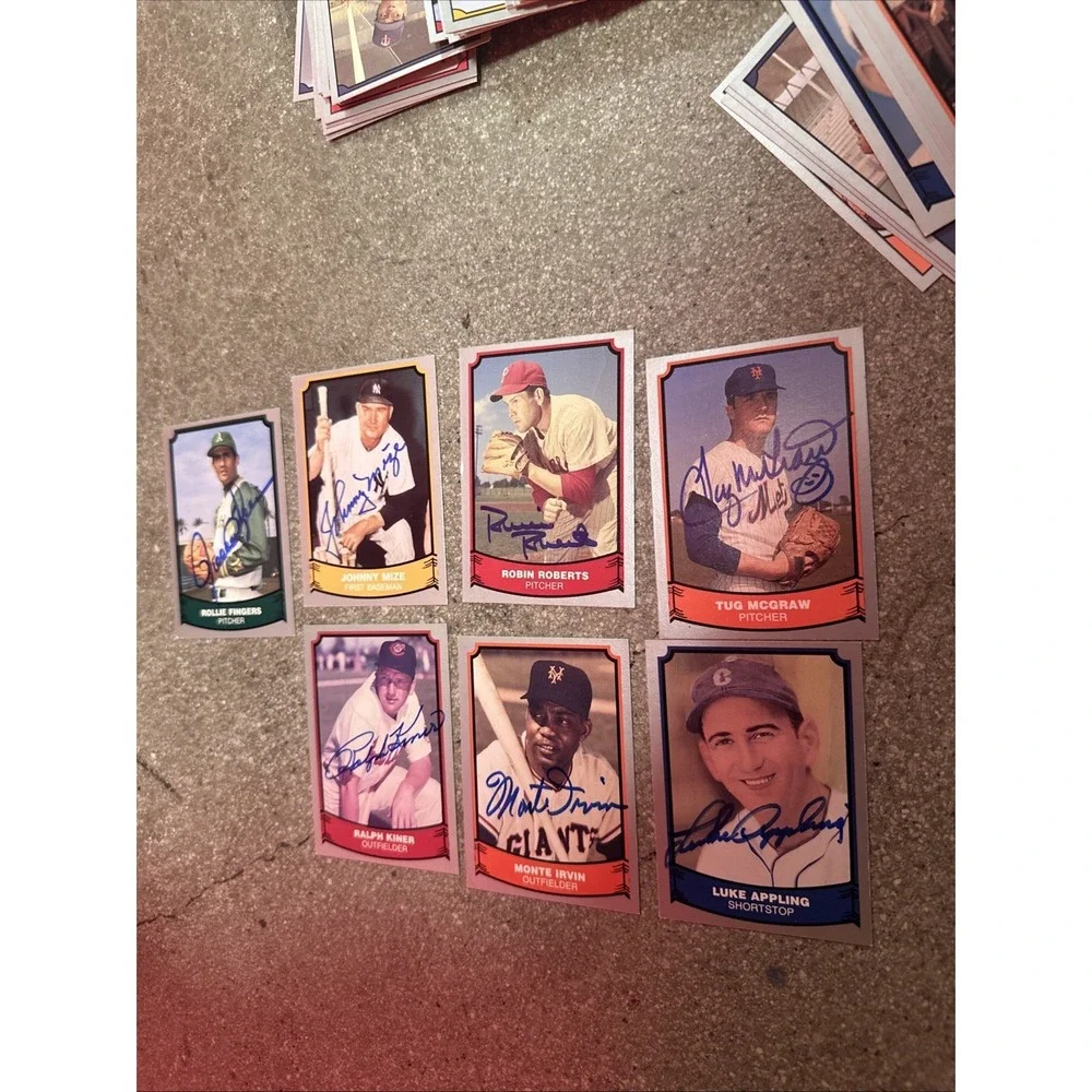 1988/1989 Pacific Baseball Legends MULTIPLE Complete Sets of Cards 7 SIGNED Rare
